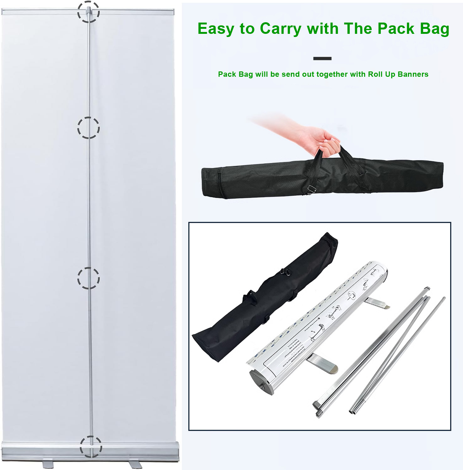 Roll Up Banners Packing Roll Up Banners Packing